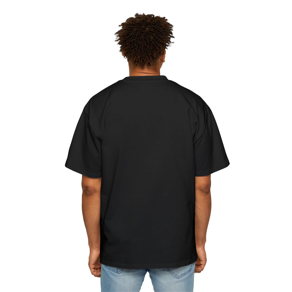 Men's Heavy Oversized Tee, Comfortable Casual Wear, Layering Essential, Streetwear Style, Perfect for Gifts, Relaxed Fit